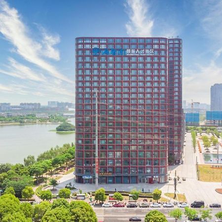 Jinling Funhome Hotel Nanjing Jiulong Lake Exterior foto
