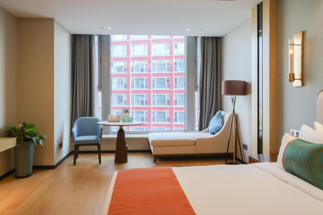 Jinling Funhome Hotel Nanjing Jiulong Lake Exterior foto