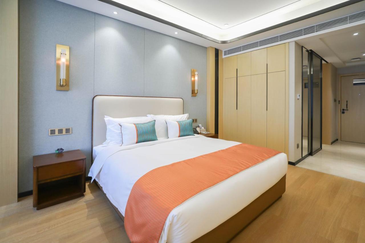 Jinling Funhome Hotel Nanjing Jiulong Lake Exterior foto
